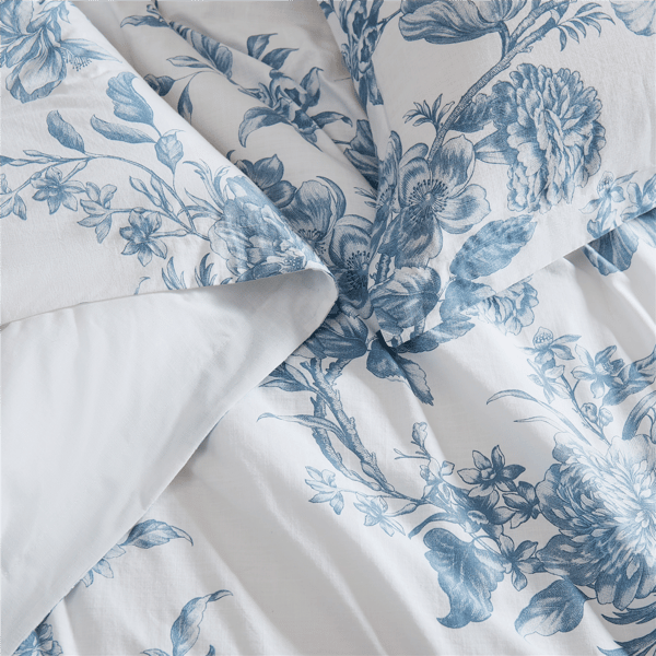 Shabby Chic Floral Toile 3pc Comforter Set - image 
