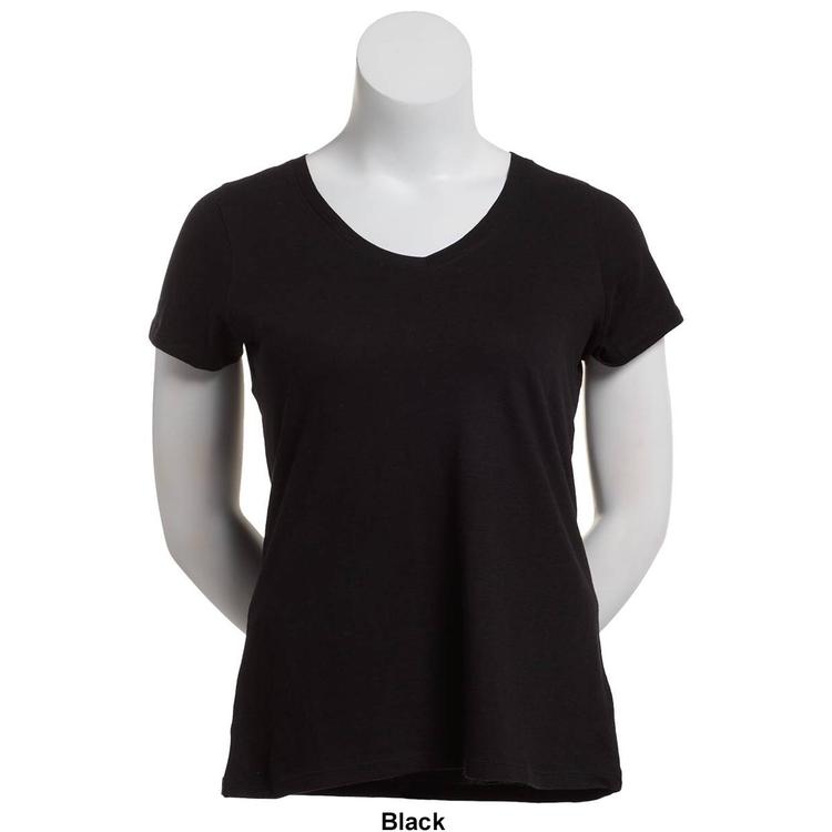 Womens Architect® Short Sleeve Slub V-Neck Tee