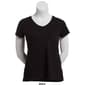 Plus Size Architect&#174; Short Sleeve Slub V-Neck Tee - image 10
