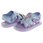 Little Girls Disney Frozen Anna & Elsa Hook and Loop Sandals - image 9