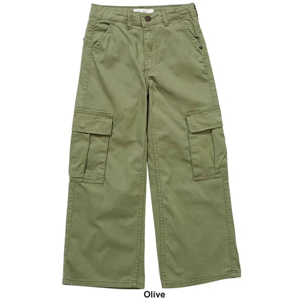 Girls &#40;7-16&#41; Jessica Simpson Nala Mid Rise Wide Leg Cargo Pants
