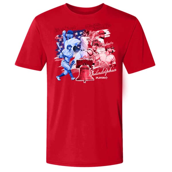 Mens Philadelphia Baseball We The People Players Tee - image 