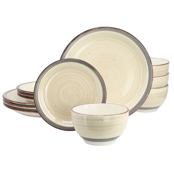 Gibson Holcomb 12pc. Dinnerware Set - image 