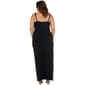 Juniors Plus Derek Heart Brushed Square Neck Maxi Dress - image 2