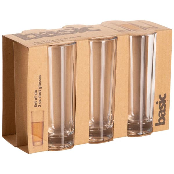 Home Essentials Basic 2oz. Shot Glass - Set of 6 - image 
