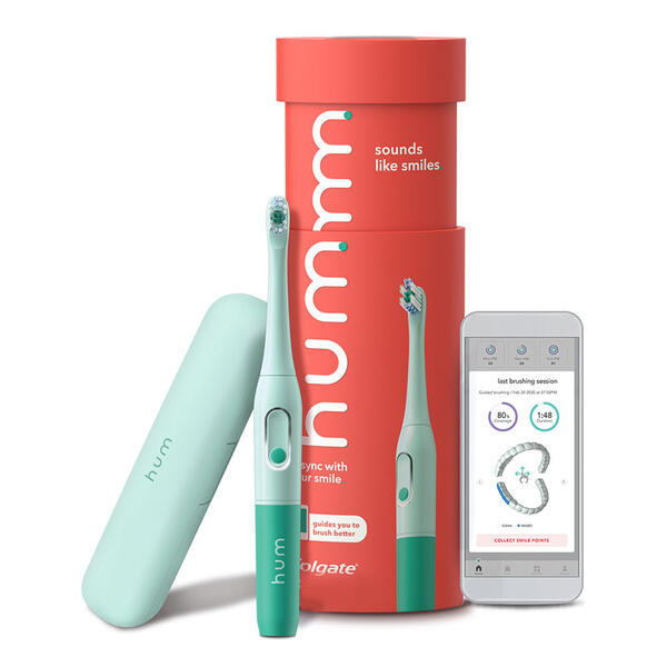 Colgate Hum Battery Operated Toothbrush - Teal - image 