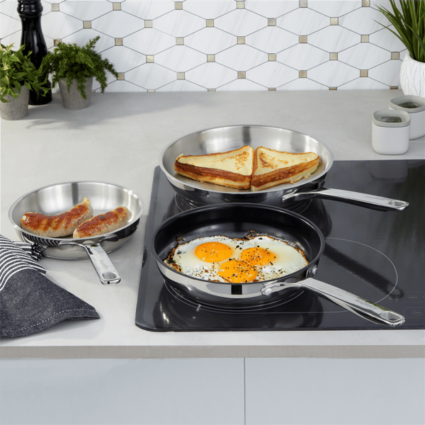 BergHOFF DiNA Helix 11in. Stainless Steel Frying Pan