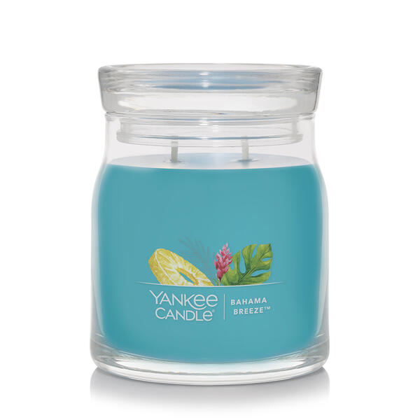 Yankee Candle&#40;R&#41; Signature 13oz. Bahama Breeze&#40;tm&#41; Medium Jar Candle - image 
