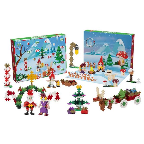 PLUS PLUS Woodland Christmas Advent Calendar