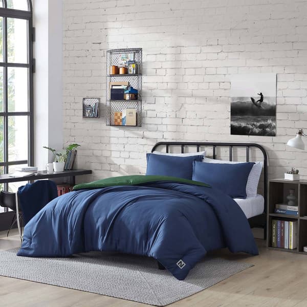 Nautica Solid Microfiber 5pc. Bed In A Bag Set - image 