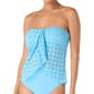 Womens Vince Camuto Medallion Drape Front Tankini Swim Top - image 4