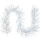 Northlight 9ft. Warm White LED Flocked Twig Christmas Garland - image 2
