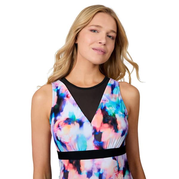 Womens Free Country Dreamy Floral Tankini Swim Top