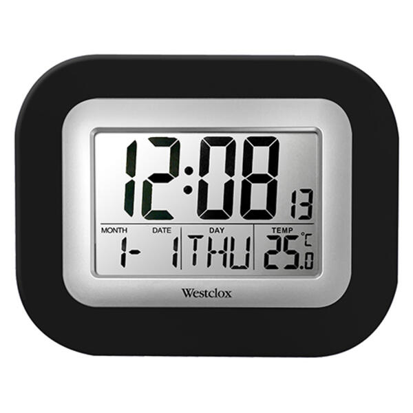 Westclox LCD Wall Clock - image 