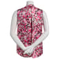 Womens Kasper Sleeveless Jewel Keyhole Neck Confetti Blouse - image 2