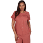 Womens Ruby Rd. Sedona Escape Short Sleeve Pleated Blouse - image 1
