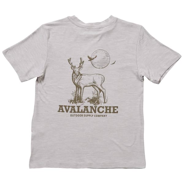 Boys (8-12) Avalanche® 3pc. Camo Shorts Set - Light Grey/Olive