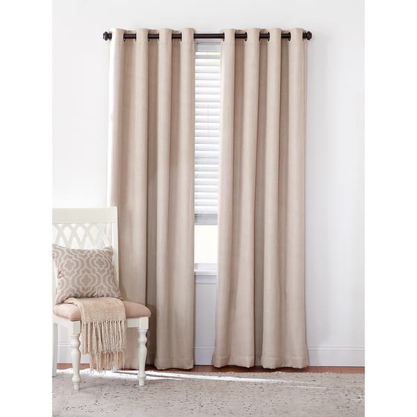 Harrison BasketWeave Blackout Lined Grommet Panel - image 