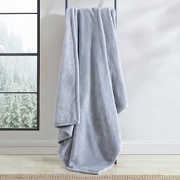 Eddie Bauer Ultra Lux Plush Solid Plush-Fleece Throw