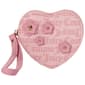 Womens Juicy Couture Juicy Bouquet Heart Zip Around Wristlet - image 1