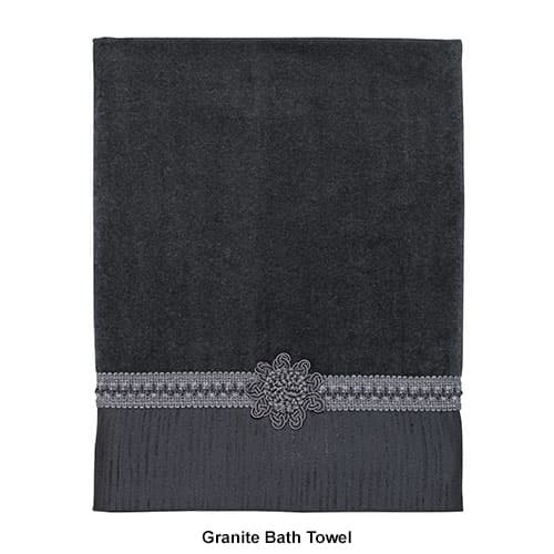 Avanti Braided Cuff Bath Towel Collection