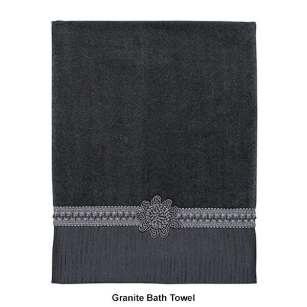 Avanti Braided Cuff Bath Towel Collection