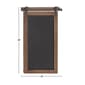 9th & Pike&#174; Brown Farmhouse Wood And Metal Wall Decor - image 6