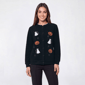 Womens Hasting & Smith Halloween Icons Fleece Cardigan - image 1