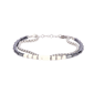 Mens Iron Saints White Hematite Bead Multi Strand Bracelet - image 1