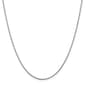 Unisex Gold Classics&#40;tm&#41; 1.1mm. 14k White Round Snake Chain Necklace - image 1