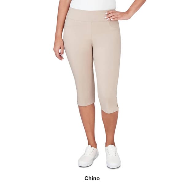 Plus Size Ruby Rd. Key Items Tech Pull-On Clamdigger