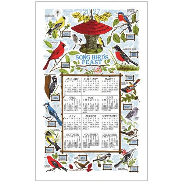 Kay Dee 2027 Songbird Festival Calendar Towel - image 
