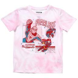 Girls (7-16) Marvel Short Sleeve Fearless Graphic Tee