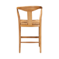 bali & pari Fika Counter Stool with Woven Seagrass Seat - image 4