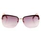 Womens Nine West Metal Medium Rimless Rectangle Sunglasses - image 2