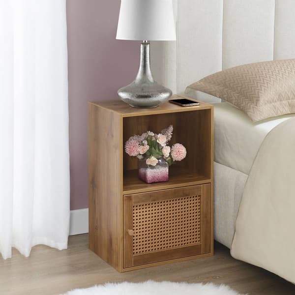 Convenience Concepts Xtra Storage Weave 1-Door Cabinet