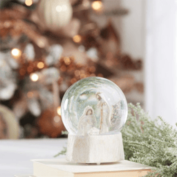 Melrose 5.75in. Musical Nativity Scene Snow Globe