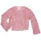 Girls (7-16) No Comment Long Sleeve Bow Charm 2Fer Top/Tank - image 2