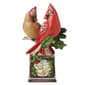 Jim Shore Cardinal Pair on Pedestal - image 2
