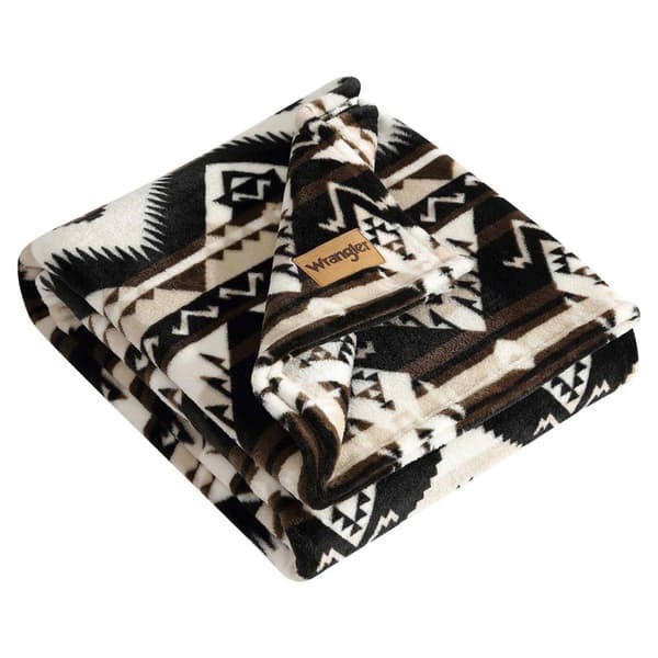 Wrangler Jesse Soft Plush Throw - image 