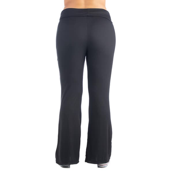 Plus Size 24/7 Comfort Apparel Bell Bottom Sweatpants