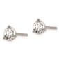 Pure Fire 14kt. White Gold Certified 1ctw. Lab Diamond Earrings - image 2