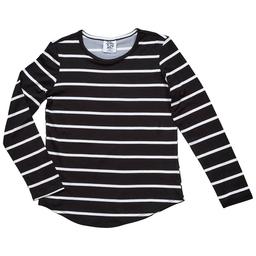 Girls (7-16 )Jolie & Joy Long Sleeve Yummy Stripe Tee