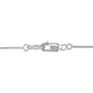 Sophia B Sterling Silver 0.06ct. Diamond Infinity Heart Pendant - image 4
