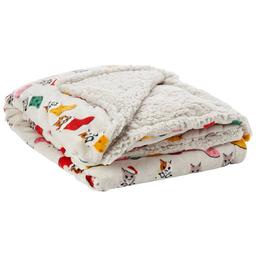 Mountain Ridge Cats In Stockings Sherpa Throw