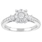 Endless Affection(tm) 14kt. White Gold Diamond Bridal Ring - image 1