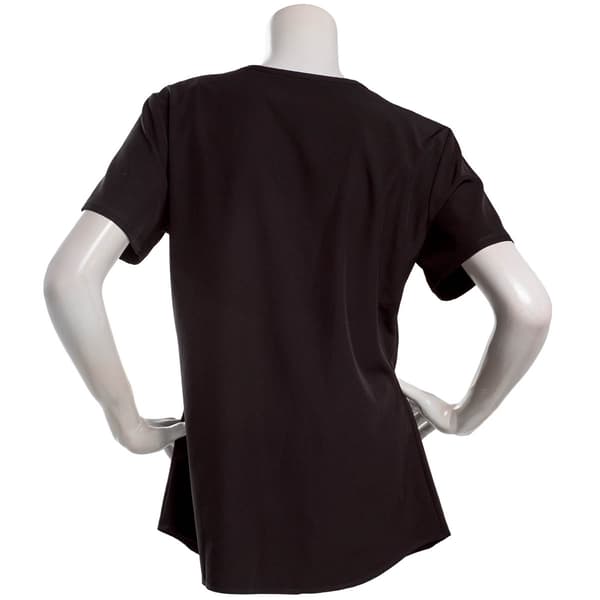 Womens Skechers Short Sleeve V-Neck Scrub Top with 3 Pockets