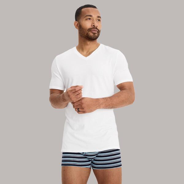 Mens Tall Man Jockey&#40;R&#41; Cotton Stretch V-Neck Undershirt - image 