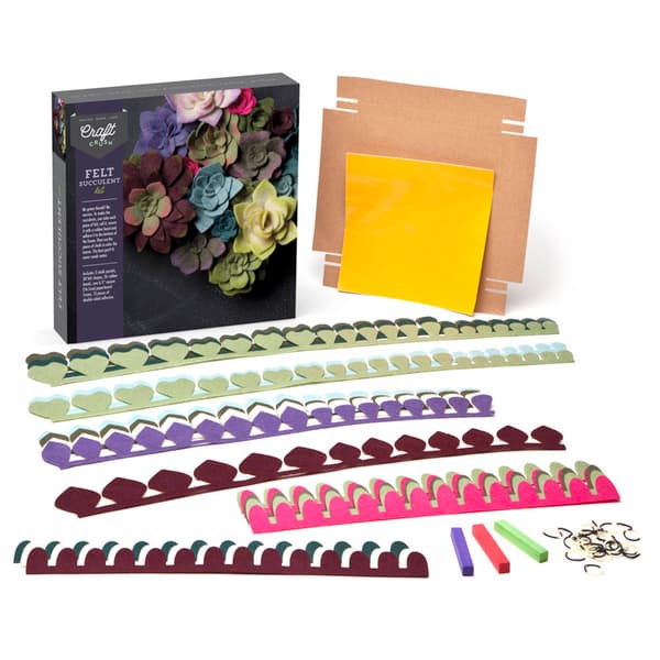 Craft Crush® Felt Succulents Kit