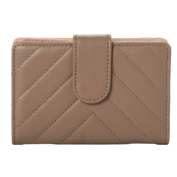 Womens Mundi Quilted S&P Leather Indexer RFID Wallet - image 